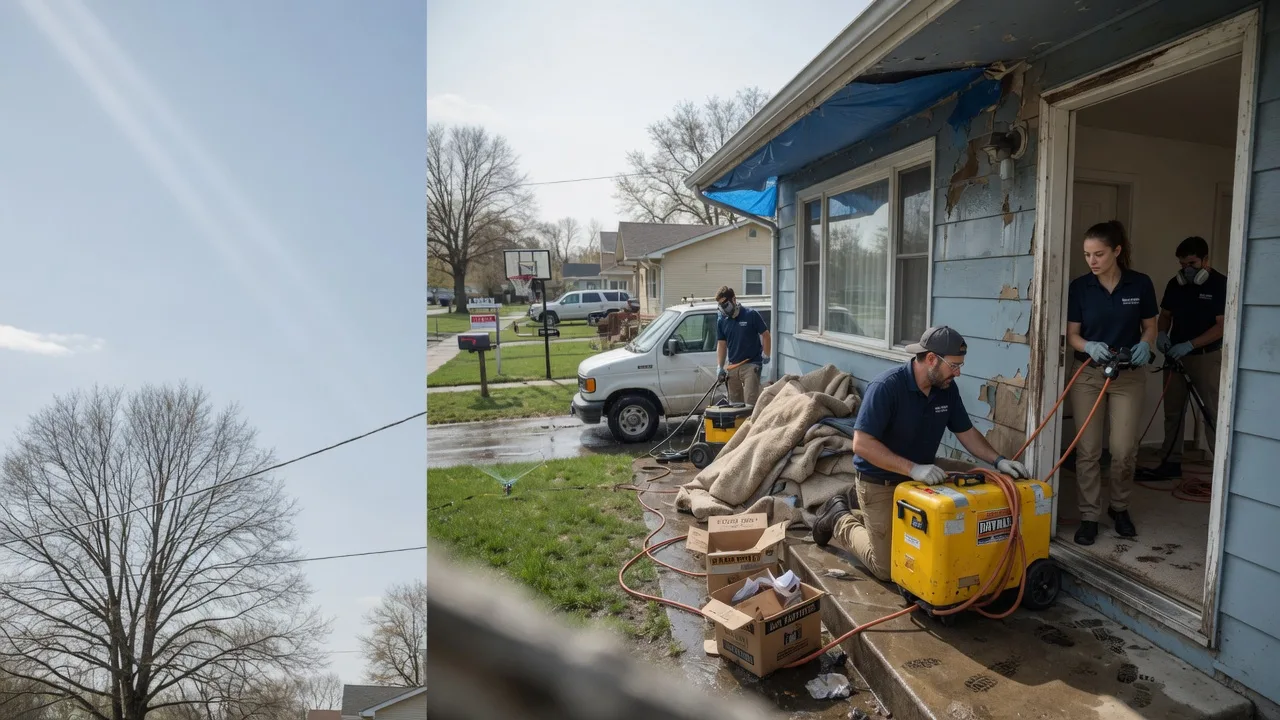 Basement Flood Cleanup in Aspermont, TX near me